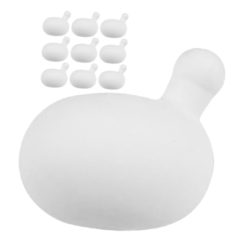 FUNNETOYU 10stücke Teiliges Squeeze Doll Blasen-Einsatz Für Spielzeug Elastisches Material Für -projekte Ergänzung Für Druckentlastungsspielzeuge Und Kreative Bastelideen von FUNNETOYU