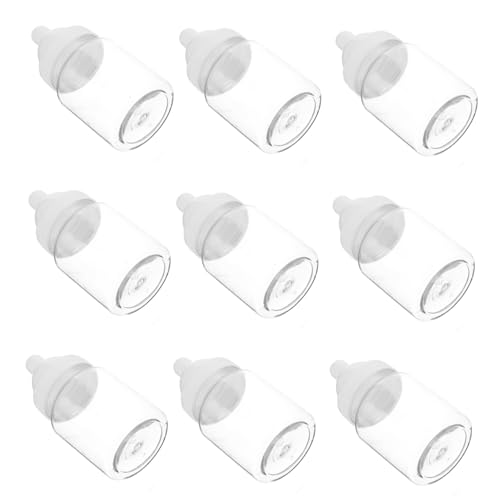 FUNNETOYU 12 Stück Boxen Süßigkeiten Box Deckel Babyflaschenspiel Gefälligkeiten für die Babyparty Babyflaschengeschenke für die Babyparty Babyflaschen für Spiele Plastik Weiß FUNNETOYU 12 Stück Boxen Süßigkeiten Box Deckel Babyflaschenspiel Gefälligkeiten für die Babyparty Babyflaschengeschenke für die Babyparty Babyflaschen für Spiele Plastik Weiß von FUNNETOYU