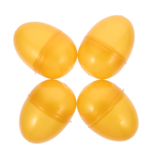 FUNNETOYU 12 Stück Goldenes Eierspielzeug Eierspielzeugverkaufsmaschine Zubehör Eierdekorationen Eier Befüllbar Befüllbare Eierornamente Öffenbare Eier Öffenbares Ei Eier Aus Kunststoff Abs FUNNETOYU 12 Stück Goldenes Eierspielzeug Eierspielzeugverkaufsmaschine Zubehör Eierdekorationen Eier Befüllbar Befüllbare Eierornamente Öffenbare Eier Öffenbares Ei Eier Aus Kunststoff Abs von FUNNETOYU
