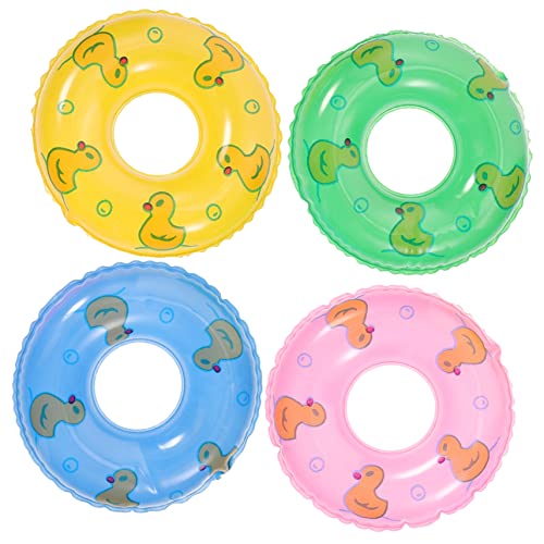 FUNNETOYU 12 Stück Mini-Schwimmring Liege Poolschwimmkörper für für kinderspielzeug puppenhaus Desktop-Miniatur-Schwimmring Mini- -Foto-Requisiten von FUNNETOYU