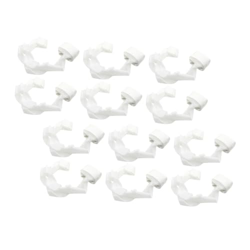 FUNNETOYU 12 Stück Mundspulen-papiertrick Mundspulen Papierstütze Tricks Bühnen-erbrochenes-Papier Zauberer Mini Mundspulen-Papier-Requisiten Spulen-gimmick Streifen Mit Gefälscht Weiß von FUNNETOYU