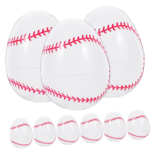 FUNNETOYU 12 Stück Offenes Osterei plastikenten easter eggs easter present Baseball-Zubehör geldschrank Eier Korb Würfel Spiel Osterpartydekor befüllbare Kugel in Eiform eiförmige Geschenkboxen FUNNETOYU 12 Stück Offenes Osterei plastikenten easter eggs easter present Baseball-Zubehör geldschrank Eier Korb Würfel Spiel Osterpartydekor befüllbare Kugel in Eiform eiförmige Geschenkboxen von FUNNETOYU