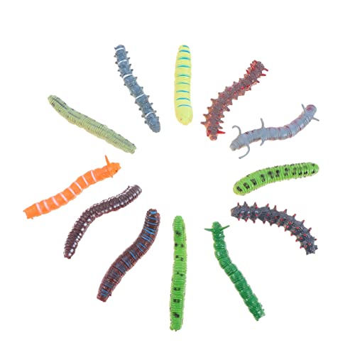FUNNETOYU 12 Stück Realistische Spielzeuge Täuschend Echte Insekten für Streiche und Partys Vielseitige Dekoration für Halloween und Aprilscherze Zufällige Farbe Zufällige Farbe von FUNNETOYU