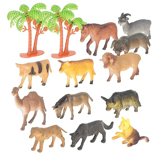 FUNNETOYU 12 Stück Teiliges Bauernhoftier Spielzeugset aus Kunststoff Realistische Kleine Tierfiguren für Kleinkinder Jahre Stabiles Design für Innenräume Geburtstagsgeschenk und Dekoration FUNNETOYU 12 Stück Teiliges Bauernhoftier Spielzeugset aus Kunststoff Realistische Kleine Tierfiguren für Kleinkinder Jahre Stabiles Design für Innenräume Geburtstagsgeschenk und Dekoration von FUNNETOYU