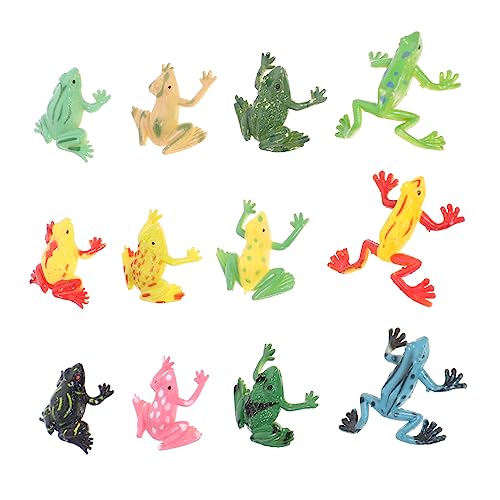 FUNNETOYU 12 Stück Teiliges Froschspielzeug Realistische Kunststofffrösche für Partygeschenk für Besondere Anlässe für Jungen und Mädchen FUNNETOYU 12 Stück Teiliges Froschspielzeug Realistische Kunststofffrösche für Partygeschenk für Besondere Anlässe für Jungen und Mädchen von FUNNETOYU
