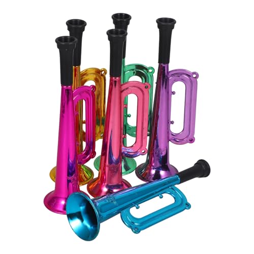 FUNNETOYU 12 Stück Trompetenspielzeug Jubeln Kind Musikinstrument Trompetengeräuschemacher Noisemaker Trompete Für Musikalische Lernspielzeuge Kid -trompete Plastik FUNNETOYU 12 Stück Trompetenspielzeug Jubeln Kind Musikinstrument Trompetengeräuschemacher Noisemaker Trompete Für Musikalische Lernspielzeuge Kid -trompete Plastik von FUNNETOYU