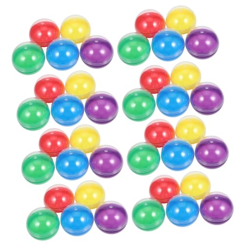 FUNNETOYU 120 Stück Befüllbare Kapseln Runde Transparente Plastikkugeln für Süßigkeitenautomaten DIY Bastelprojekte für Feiertagsdekorationen und Partygeschenke FUNNETOYU 120 Stück Befüllbare Kapseln Runde Transparente Plastikkugeln für Süßigkeitenautomaten DIY Bastelprojekte für Feiertagsdekorationen und Partygeschenke von FUNNETOYU