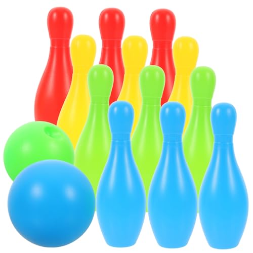 FUNNETOYU 12Stücke Teiliges Bowling Spielzeugset Interaktive Farbspielzeug Simulation für Eltern Junge Mädchen Interaktion Flaschen Bälle und Fördert Koordination FUNNETOYU 12Stücke Teiliges Bowling Spielzeugset Interaktive Farbspielzeug Simulation für Eltern Junge Mädchen Interaktion Flaschen Bälle und Fördert Koordination von FUNNETOYU