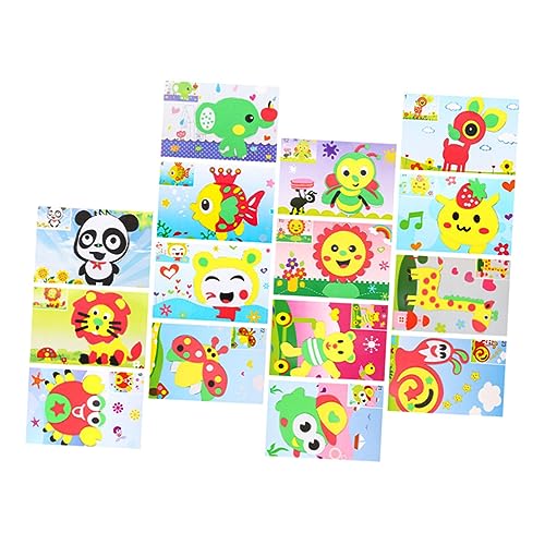 FUNNETOYU 15 Stück Eva Sticker für DIY Bastelset für Kleinkinder Einfache Handhabung Ablösbar Vielseitig Einsetzbar für Kreative Projekte Zufällige Designs FUNNETOYU 15 Stück Eva Sticker für DIY Bastelset für Kleinkinder Einfache Handhabung Ablösbar Vielseitig Einsetzbar für Kreative Projekte Zufällige Designs von FUNNETOYU
