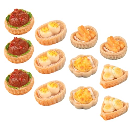 FUNNETOYU 15 Stück Teiliges Miniatur Essen DIY Puppenhaus Zubehör Lebensmittel Deko Pretend Play für Haus Küchenlandschaft Kreative Handarbeit FUNNETOYU 15 Stück Teiliges Miniatur Essen DIY Puppenhaus Zubehör Lebensmittel Deko Pretend Play für Haus Küchenlandschaft Kreative Handarbeit von FUNNETOYU