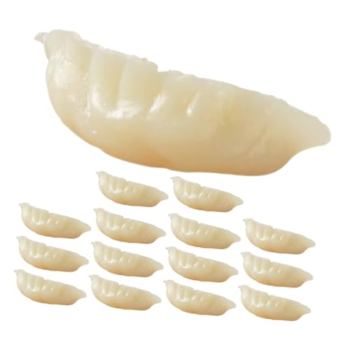 FUNNETOYU 15 Stück Teiliges Miniatur Gefälschte Dumplings Realistische Künstliche Teigtaschen Dekorationsmodell Langlebig und Wiederverwendbar für Restaurants Museen und Hotels FUNNETOYU 15 Stück Teiliges Miniatur Gefälschte Dumplings Realistische Künstliche Teigtaschen Dekorationsmodell Langlebig und Wiederverwendbar für Restaurants Museen und Hotels von FUNNETOYU