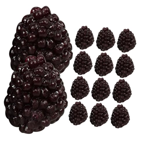 FUNNETOYU 15 Stück Teiliges Realistische Deko aus Naturgetreues Fruchtmodell Langlebige Künstliche Himbeeren für Küchen Garten und Wohnraumdekoration FUNNETOYU 15 Stück Teiliges Realistische Deko aus Naturgetreues Fruchtmodell Langlebige Künstliche Himbeeren für Küchen Garten und Wohnraumdekoration von FUNNETOYU
