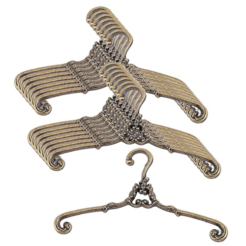 FUNNETOYU 15Stücke Puppenbekleidungsbügel Teiliges Metallbügel für Puppenhaus Deko Platzsparend und Praktisch für Aufbewahrung von Puppenkleidung Miniaturen FUNNETOYU 15Stücke Puppenbekleidungsbügel Teiliges Metallbügel für Puppenhaus Deko Platzsparend und Praktisch für Aufbewahrung von Puppenkleidung Miniaturen von FUNNETOYU