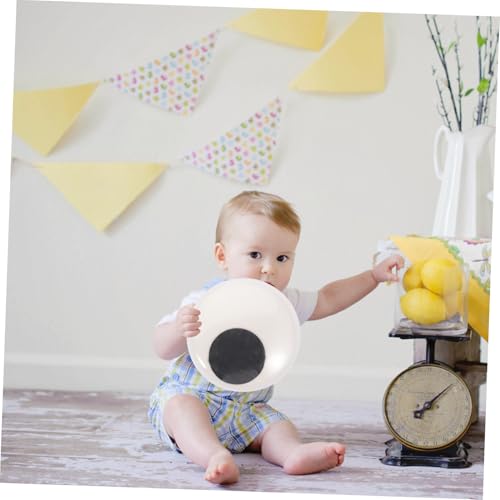 FUNNETOYU 16 Stück Teiliges Große Selbstklebende Wackelaugen Langlebige Kunststoff Deko für DIY Bastelarbeiten Puppen Plüschtiere und Weihnachtsdeko Kreative Handwerkszubehör von FUNNETOYU