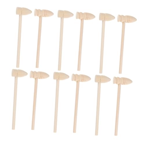 FUNNETOYU 16 Stück Teiliges Holzhammer Mini Holzklöppel für Jungen und Mädchen Sicherer Glatter Holzhämmer Pädagogisch Wertvolles Pounding Toy Vielseitig für Lern Spielspaß FUNNETOYU 16 Stück Teiliges Holzhammer Mini Holzklöppel für Jungen und Mädchen Sicherer Glatter Holzhämmer Pädagogisch Wertvolles Pounding Toy Vielseitig für Lern Spielspaß von FUNNETOYU