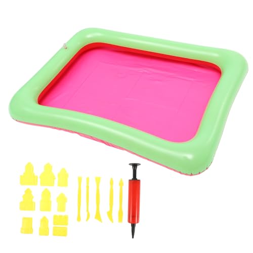 FUNNETOYU 17stücke Teiliges Sandspielzeug Junge Mädchen Bildungsfördernde Sandwerkzeuge Mit Formen Werkzeugen Und Aufblasbarem Sandkasten Für Kreative Spielstunden Im Freien FUNNETOYU 17stücke Teiliges Sandspielzeug Junge Mädchen Bildungsfördernde Sandwerkzeuge Mit Formen Werkzeugen Und Aufblasbarem Sandkasten Für Kreative Spielstunden Im Freien von FUNNETOYU