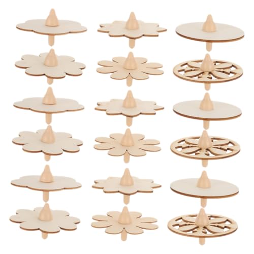 FUNNETOYU 18 Stück Teiliges DIY Holzkreisel zum Bemalen Schnelles Drehen Tragbares Gyro Holzspielzeug für Jungen und Mädchen Bunte Bastelspielzeuge für Geburtstage und Partys FUNNETOYU 18 Stück Teiliges DIY Holzkreisel zum Bemalen Schnelles Drehen Tragbares Gyro Holzspielzeug für Jungen und Mädchen Bunte Bastelspielzeuge für Geburtstage und Partys von FUNNETOYU