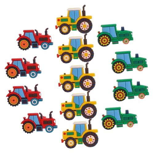 FUNNETOYU 18 Stück Teiliges Farmfahrzeug Ring aus Buntem Kunststoff Langlebige Drehbare Spielzeugringe mit Bauernhof Motiven Sichere Party Mitgebsel und Klassenraum Preise für Jungen und FUNNETOYU 18 Stück Teiliges Farmfahrzeug Ring aus Buntem Kunststoff Langlebige Drehbare Spielzeugringe mit Bauernhof Motiven Sichere Party Mitgebsel und Klassenraum Preise für Jungen und von FUNNETOYU