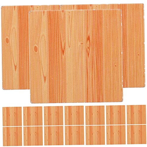 FUNNETOYU 18stücke Teiliges Miniatur Holzfußboden Dekorationen Für Puppenhäuser Kreative Miniatur Holzoptik Für Mini-Haus Gestaltung FUNNETOYU 18stücke Teiliges Miniatur Holzfußboden Dekorationen Für Puppenhäuser Kreative Miniatur Holzoptik Für Mini-Haus Gestaltung von FUNNETOYU