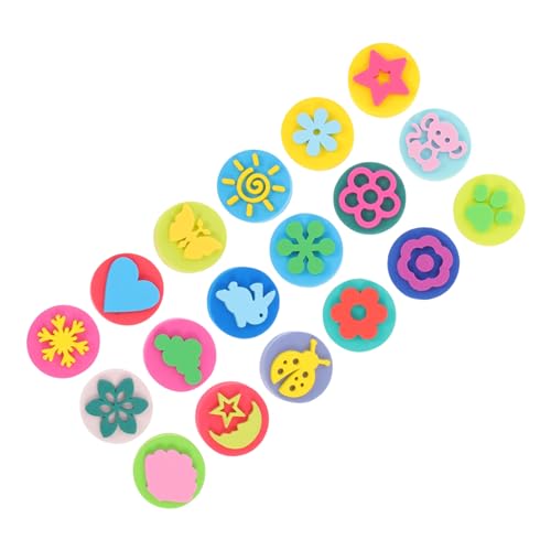 FUNNETOYU 18Stücke Teiliges Stempel für Doppelseitige Stempel für Kindergartenbedarf Kreatives Bastelspielzeug für Jungen für Scrapbooking FUNNETOYU 18Stücke Teiliges Stempel für Doppelseitige Stempel für Kindergartenbedarf Kreatives Bastelspielzeug für Jungen für Scrapbooking von FUNNETOYU