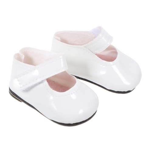 FUNNETOYU 1Paar Puppenschuhe für Puppen Weiche PU Schuhe Zubehör für Puppen DIY Zubehör für Puppenmädchen Perfektes Schuhschmuck FUNNETOYU 1Paar Puppenschuhe für Puppen Weiche PU Schuhe Zubehör für Puppen DIY Zubehör für Puppenmädchen Perfektes Schuhschmuck von FUNNETOYU