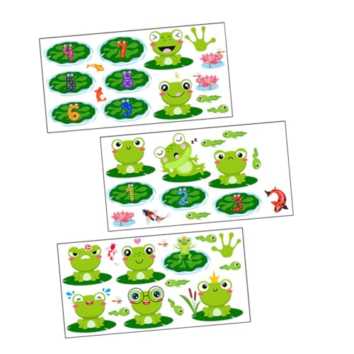 FUNNETOYU 1satz Klebe Aufkleber Für Boden Selbstklebende Spielaufkleber Mit Cartoon-Frosch Für Kinderzimmer Sicher Und Langlebig Für Indoor-Spiele Und Kreative Raumdekoration FUNNETOYU 1satz Klebe Aufkleber Für Boden Selbstklebende Spielaufkleber Mit Cartoon-Frosch Für Kinderzimmer Sicher Und Langlebig Für Indoor-Spiele Und Kreative Raumdekoration von FUNNETOYU