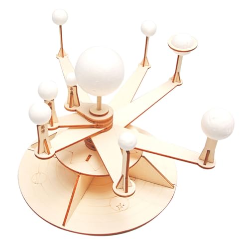 FUNNETOYU 1Satz DIY Sonnensystem Modell Holz Planeten Modell Für Wissenschaftsprojekt Kreatives Stem Fähigkeiten Für Bastelaktivitäten FUNNETOYU 1Satz DIY Sonnensystem Modell Holz Planeten Modell Für Wissenschaftsprojekt Kreatives Stem Fähigkeiten Für Bastelaktivitäten von FUNNETOYU