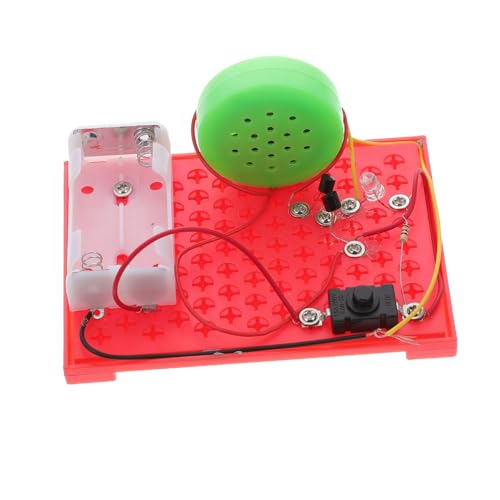 FUNNETOYU 1Satz DIY Sound mit Licht Handgemachte Alarmanlage für Wissenschaftsprojekt für Schule Experimentierkasten für Kreatives Lernen Vielseitiges für Junge FUNNETOYU 1Satz DIY Sound mit Licht Handgemachte Alarmanlage für Wissenschaftsprojekt für Schule Experimentierkasten für Kreatives Lernen Vielseitiges für Junge von FUNNETOYU