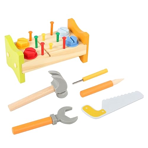 FUNNETOYU 1Satz Hämmerbank Spielzeugset Lernspielzeug für Teilig Drinnen Fördert die Motorischen Fähigkeiten Kreativität FUNNETOYU 1Satz Hämmerbank Spielzeugset Lernspielzeug für Teilig Drinnen Fördert die Motorischen Fähigkeiten Kreativität von FUNNETOYU
