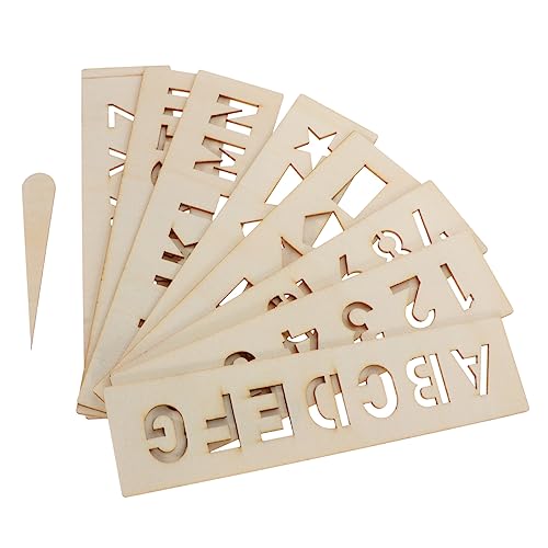 FUNNETOYU 1Satz Holz Lernspielzeug Educative Tracing Board Für Zahlenübung Sicheres Und Langlebiges Holz Vorschule Und Spielspaß Mit Freunden von FUNNETOYU
