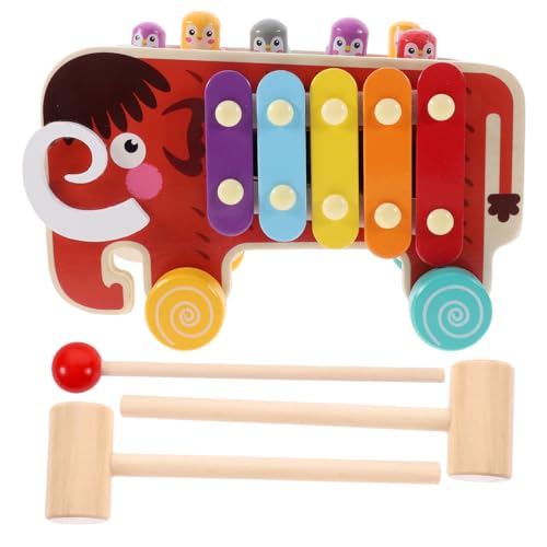 FUNNETOYU 1Satz Holzspielzeug mit Hämmerndes für Kleinkinder Leuchtende Farben Fördert Hand Augen Koordination und Motorische Fähigkeiten für Frühe Bildungsspieler Ab Jahr FUNNETOYU 1Satz Holzspielzeug mit Hämmerndes für Kleinkinder Leuchtende Farben Fördert Hand Augen Koordination und Motorische Fähigkeiten für Frühe Bildungsspieler Ab Jahr von FUNNETOYU