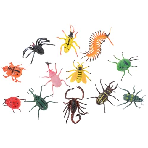 FUNNETOYU 1Satz Insektenfiguren Lernspielzeug Realistische Insekten Motto Partydekorationen für Tütenfüller und Bildungsressource Biologiekenntnissen und Kreativität FUNNETOYU 1Satz Insektenfiguren Lernspielzeug Realistische Insekten Motto Partydekorationen für Tütenfüller und Bildungsressource Biologiekenntnissen und Kreativität von FUNNETOYU