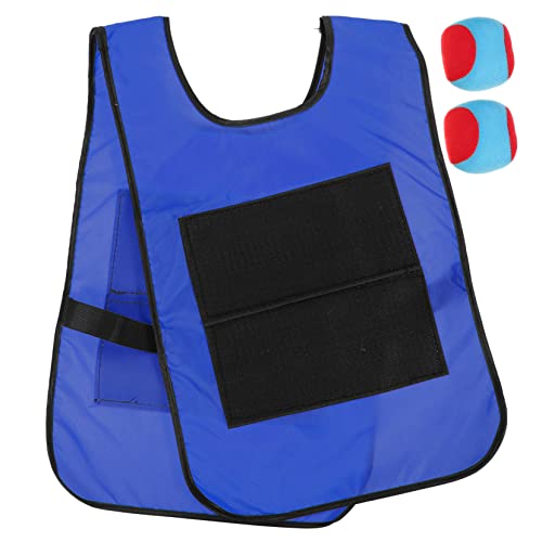 FUNNETOYU 1Satz Klebrige Ballspielset für Outdoor Partyspielzeug mit Weste und Bällen Fördert Hand Auge Koordination für Jungen und Wurfspiel für Draußen Spaß FUNNETOYU 1Satz Klebrige Ballspielset für Outdoor Partyspielzeug mit Weste und Bällen Fördert Hand Auge Koordination für Jungen und Wurfspiel für Draußen Spaß von FUNNETOYU