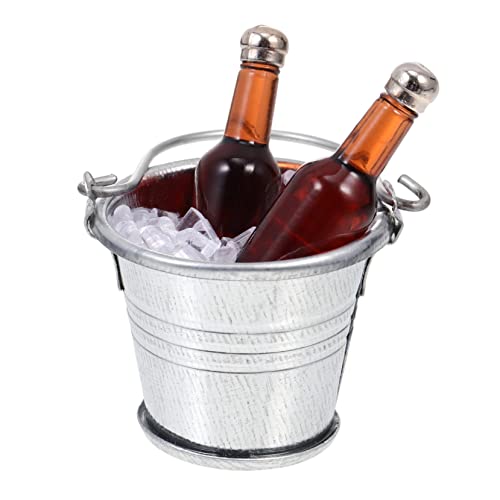 FUNNETOYU 1Satz Kleines Bierflaschen Set Dekoration für Mikrolandschaft Bierfass Bierflaschen Eiswürfel für Puppenhaus und Desktop Dekoration Realistische FUNNETOYU 1Satz Kleines Bierflaschen Set Dekoration für Mikrolandschaft Bierfass Bierflaschen Eiswürfel für Puppenhaus und Desktop Dekoration Realistische von FUNNETOYU