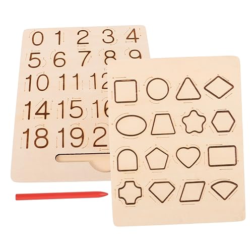 FUNNETOYU 1Satz Kreatives Tracing Board aus Holz für Pädagogisches Alphabetbrett Schreibfähigkeiten und Lernen für Vorschule und Homeschooling Montessori Inspiriertes FUNNETOYU 1Satz Kreatives Tracing Board aus Holz für Pädagogisches Alphabetbrett Schreibfähigkeiten und Lernen für Vorschule und Homeschooling Montessori Inspiriertes von FUNNETOYU