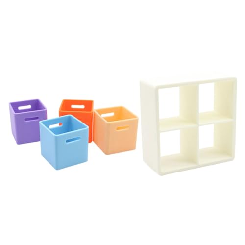 FUNNETOYU 1Satz Modularer Kunststoff Bausatz für Kreatives Organisieren und Ausstellen von Miniaturmöbeln und Zubehör FUNNETOYU 1Satz Modularer Kunststoff Bausatz für Kreatives Organisieren und Ausstellen von Miniaturmöbeln und Zubehör von FUNNETOYU