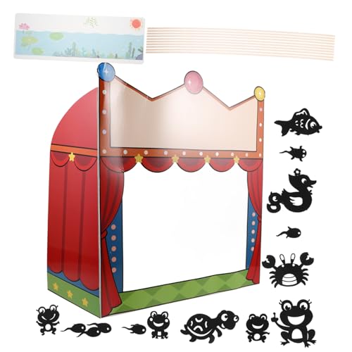 FUNNETOYU 1Satz Schattenpuppen Set für Interaktive Puppenbühne Fingerpuppen Bastelmaterial Pädagogisches Zubehör für Klassenzimmer Kreatives DIY Schattenpuppenspiel FUNNETOYU 1Satz Schattenpuppen Set für Interaktive Puppenbühne Fingerpuppen Bastelmaterial Pädagogisches Zubehör für Klassenzimmer Kreatives DIY Schattenpuppenspiel von FUNNETOYU