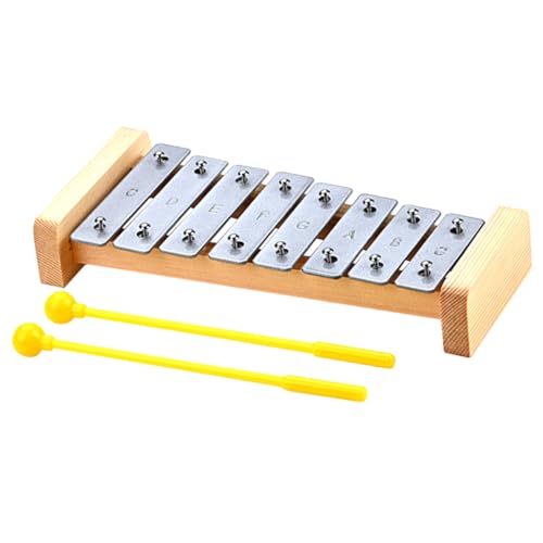 FUNNETOYU 1Satz Xylophon für Holzspielzeug zur Musikalischen Musikinstrument für Kleinkinder zur Entwicklung von Hörfähigkeiten und Musikalischem Interesse FUNNETOYU 1Satz Xylophon für Holzspielzeug zur Musikalischen Musikinstrument für Kleinkinder zur Entwicklung von Hörfähigkeiten und Musikalischem Interesse von FUNNETOYU