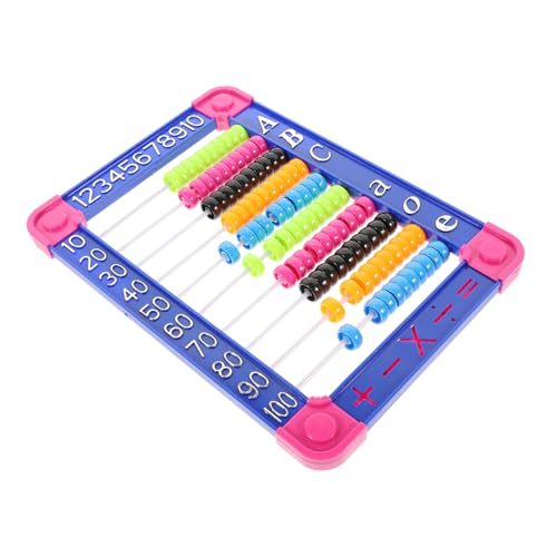 FUNNETOYU 1Stück Abakusspielzeug für Mathematisches Lernspielzeug Kognitiven Fähigkeiten für Kindergarten und Grundschule Zufällige Farbe Langlebiges Material FUNNETOYU 1Stück Abakusspielzeug für Mathematisches Lernspielzeug Kognitiven Fähigkeiten für Kindergarten und Grundschule Zufällige Farbe Langlebiges Material von FUNNETOYU