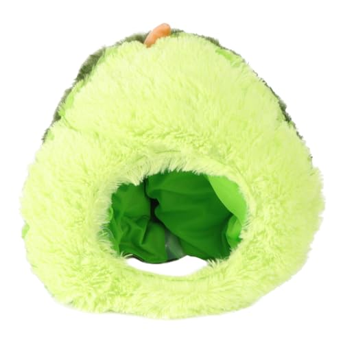 FUNNETOYU 1stück Lustige Avocado Form Hut Kostümzubehör Für Partys Und Fotos Einzigartige Frucht-kopfbedeckung Für Halloween Und Cosplay von FUNNETOYU