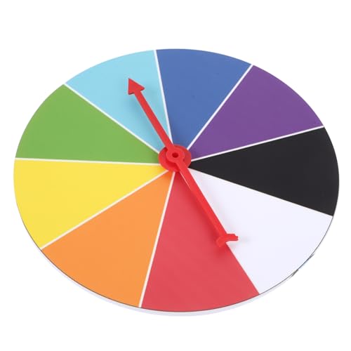 FUNNETOYU 1stück Drehbares Preisrad Für Partys Wandmontiertes Für Gewinnspiele Und Spiele Tragbar Leicht Zu Reinigen Mit Platz Für Auszeichnungen Und Kreative Spielideen FUNNETOYU 1stück Drehbares Preisrad Für Partys Wandmontiertes Für Gewinnspiele Und Spiele Tragbar Leicht Zu Reinigen Mit Platz Für Auszeichnungen Und Kreative Spielideen von FUNNETOYU