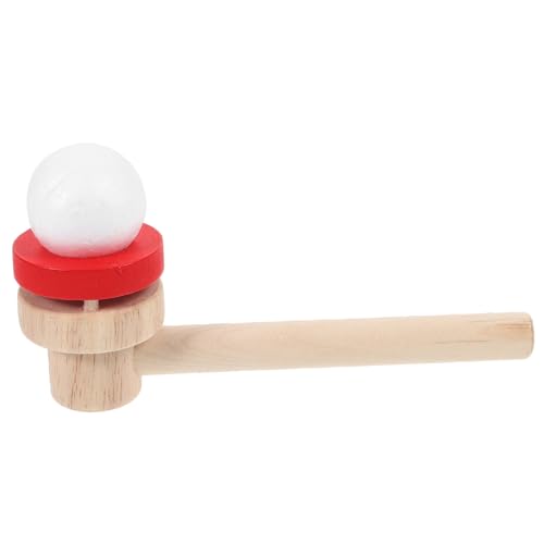 FUNNETOYU 1Stück Schwebendes Holzspielzeug Interaktives Blasendes Ballspiel für Eco Freundlich und Sicher Spaß für Drinnen und Draußen für Familienaktivitäten und Partys FUNNETOYU 1Stück Schwebendes Holzspielzeug Interaktives Blasendes Ballspiel für Eco Freundlich und Sicher Spaß für Drinnen und Draußen für Familienaktivitäten und Partys von FUNNETOYU