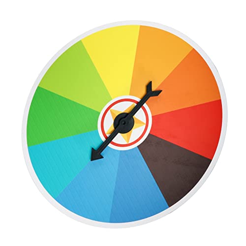 FUNNETOYU 1stück Drehbares Preisrad Für Robustes Flexibles Spielzeug Für Partys Messen Und Unterrichtsaktivitäten Individuell Gestaltbar Spaß von FUNNETOYU