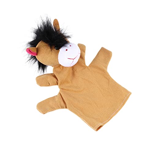 FUNNETOYU 1pc 20cm Plüsch Handpuppen Spielzeug Entzückendes Tier Fünf-Finger-handschuh Spielzeug Story Prop () von FUNNETOYU