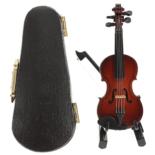 FUNNETOYU 1satz Miniatur Violin Modell Aus Dekorative Mini Violine Für Tischdekoration Realistisches Musikinstrument Ornament Für Zuhause Büro Und Fotografie FUNNETOYU 1satz Miniatur Violin Modell Aus Dekorative Mini Violine Für Tischdekoration Realistisches Musikinstrument Ornament Für Zuhause Büro Und Fotografie von FUNNETOYU