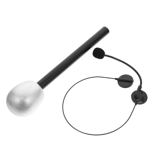 FUNNETOYU 2 Pcs Mikrofon -Prop -Headset Für Konzerte Und Kostümpartys Gefälschtes Headset -mikrofon Für Kinder Und Erwachsene Für Cosplay- Und Bühnenaufführungen FUNNETOYU 2 Pcs Mikrofon -Prop -Headset Für Konzerte Und Kostümpartys Gefälschtes Headset -mikrofon Für Kinder Und Erwachsene Für Cosplay- Und Bühnenaufführungen von FUNNETOYU