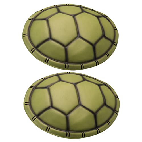 FUNNETOYU 2 STÜCK Halloween Turtle Shell Cosplay Requisit Eva Schildkrötenpanzer mit Elastischem Gurt Leichtes Kostümzubehör für Halloween Karneval Maskenball und Tiermottoparty FUNNETOYU 2 STÜCK Halloween Turtle Shell Cosplay Requisit Eva Schildkrötenpanzer mit Elastischem Gurt Leichtes Kostümzubehör für Halloween Karneval Maskenball und Tiermottoparty von FUNNETOYU