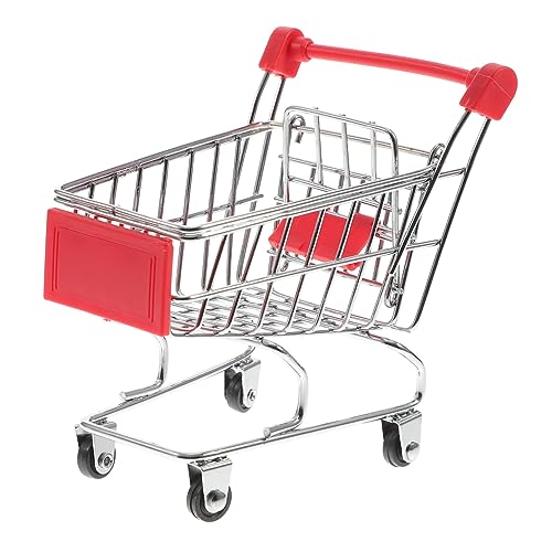 FUNNETOYU 2 STÜCK Teiliges Mini Einkaufswagen aus Metall Leichtes Kaufladen Zubehör Rollenspiel für Kleine Mädchen Dekorativer Mini Supermarkt Trolley Fördert Spielerisch Zufällige Farbe FUNNETOYU 2 STÜCK Teiliges Mini Einkaufswagen aus Metall Leichtes Kaufladen Zubehör Rollenspiel für Kleine Mädchen Dekorativer Mini Supermarkt Trolley Fördert Spielerisch Zufällige Farbe von FUNNETOYU