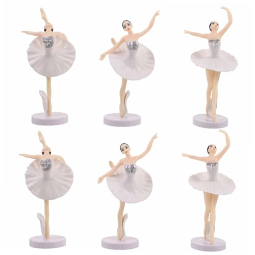 FUNNETOYU 2 Sätze Ballerina Deko Figuren aus Ballett Mädchen Skulpturen für Mädchenzimmer Prinzessin Tanz Deko Traumhafte Ballett Mädchen Tischdekoration Einladung für Tanzstudio und FUNNETOYU 2 Sätze Ballerina Deko Figuren aus Ballett Mädchen Skulpturen für Mädchenzimmer Prinzessin Tanz Deko Traumhafte Ballett Mädchen Tischdekoration Einladung für Tanzstudio und von FUNNETOYU