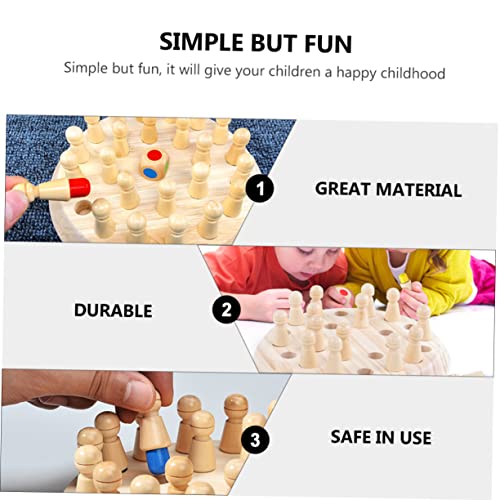 FUNNETOYU 2 Sätze Memory Chess Intelligenzspielzeug Gedächtnistraining Lernspiel für Pädagogisch Sicher und Unterhaltsam für Junge Mädchen Jungen FUNNETOYU 2 Sätze Memory Chess Intelligenzspielzeug Gedächtnistraining Lernspiel für Pädagogisch Sicher und Unterhaltsam für Junge Mädchen Jungen von FUNNETOYU